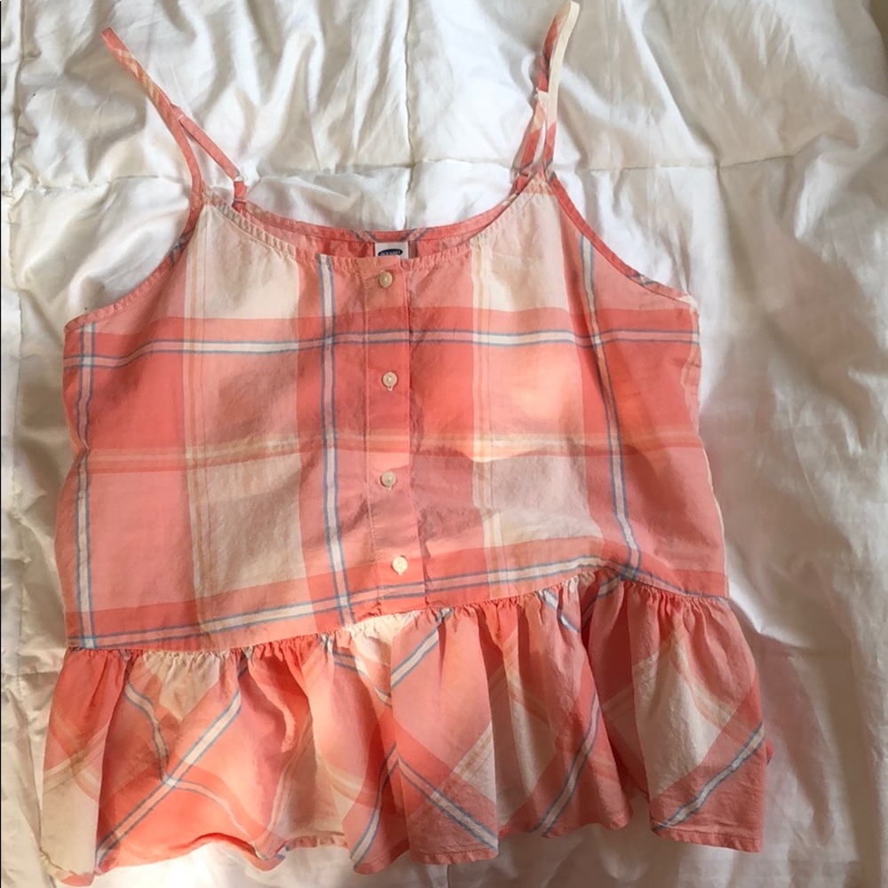 Peplum tank